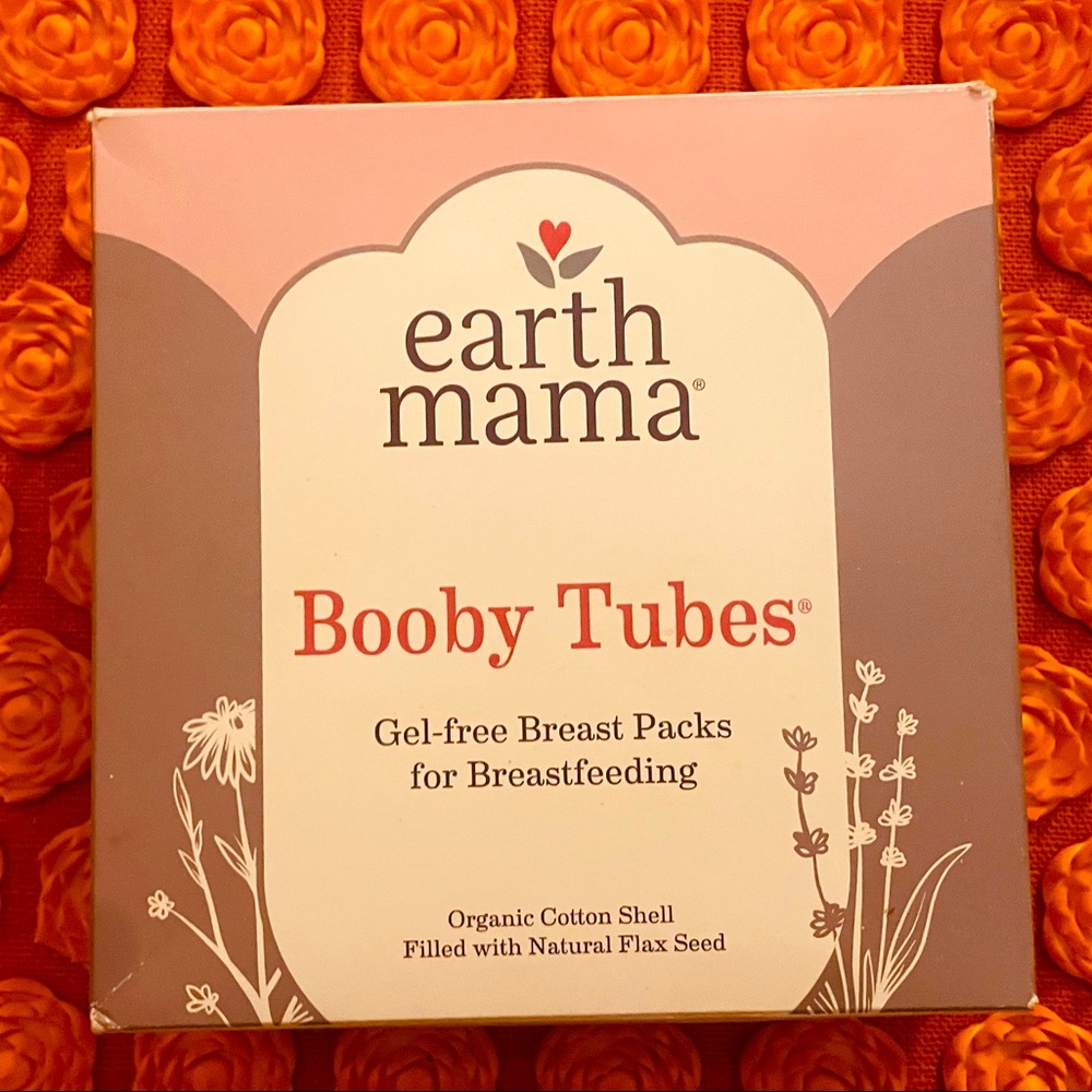 Earth Mama Booby Tubes for Breastfeeding Comfort Natural Hippie Made in the USA